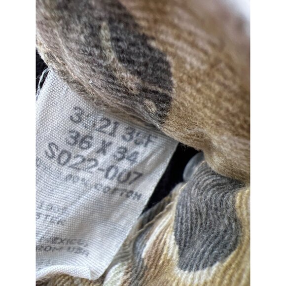 Vintage Mossy Oak Camouflage Mens Lined Hunting Pants  W3 - Picture 4 of 10